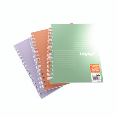 Silvine Luxpad Met 200PG A5+ AST PK3 - -