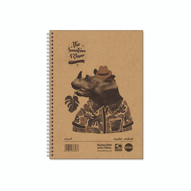 Rhino Recy Wbnd Notebook 160P A4 PK5 - -