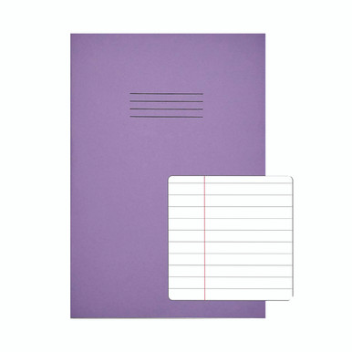 Rhino A4 Ex Book 8MM R/M Purple PK50 - -