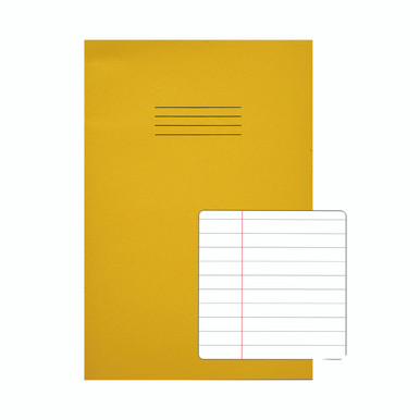 Rhino A4 Ex Book 8MM R/M Yellow PK50 - -