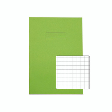 Rhino Exbook 64P S10 Ltgreen A4 PK50 - -
