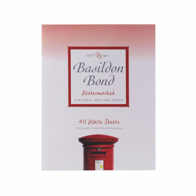 Basildon Med Writing Pad WHT PK10 - -