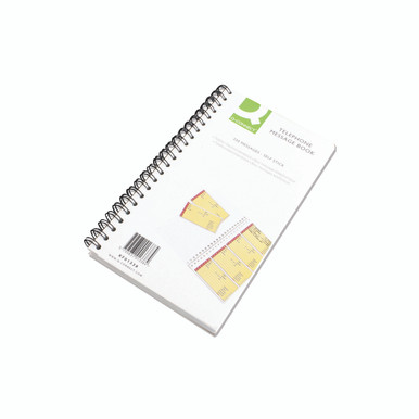 Q-Connect Tel Messge Book Self Stick - -