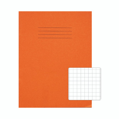 Rhino 9X7 Ex Book 10MM Sq Orng PK100 - -
