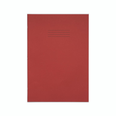 Rhino Exr Book Plain 48 A4+ Red PK50 - -