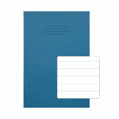 Rhino A4 Ex Book 15MM Rule L/BLU P50 - -