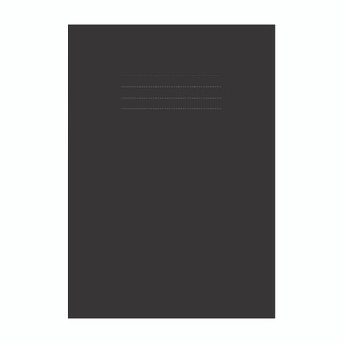 Educ A4 Stretch Book Black 2X25 PK50 - -
