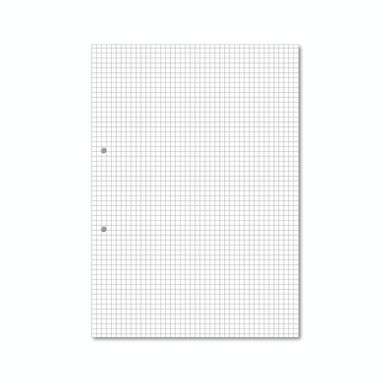 Llef Paper 5MM Sq Pchd 2HL A4 PK5 - -