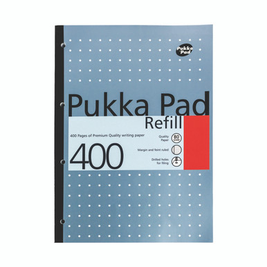 Pukka Side 4 Hole Refill Pad A4 PK5 - -