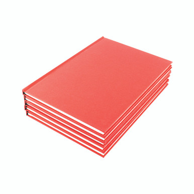Manuscript Book A5 Ruled Feint PK10 - -