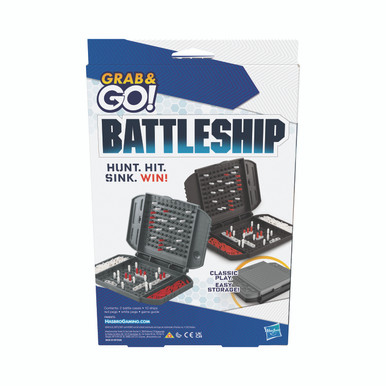 Battleship Grab And Go Portable Game - -