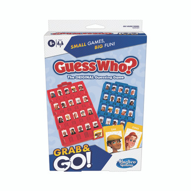 Guess Who Grab And Go Portable Game - -