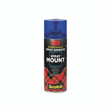 3M Spray Mount Adhesive 400ML SMOUNT - -