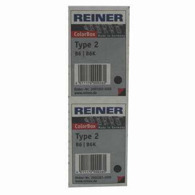 Colop Reiner B6K Rep Pad BLK PACK2 - -
