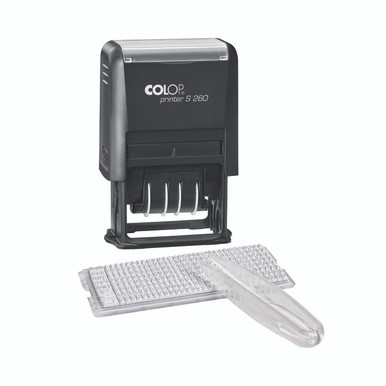 Colop Pntr S260 Text Date Stamp BLK - -