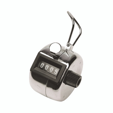 Q-Connect Tally Counter Chrome - -