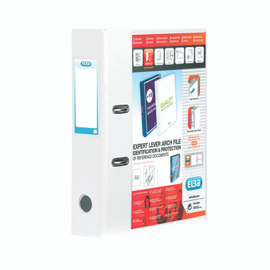 Elba Vision 70MM Lever Arch A4 WHT - -