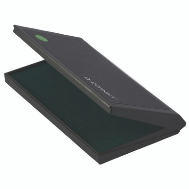 Q-Connect Stamp Pad Mtl Case Lge GRN - -