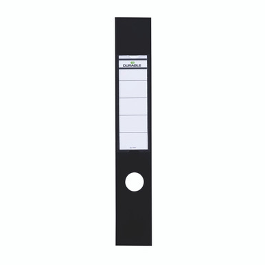 Durable Ordofix Spine Label BLK PK10 - -