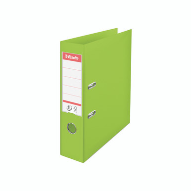 Esselte 75MM Lach File A4 Green PK10 - -