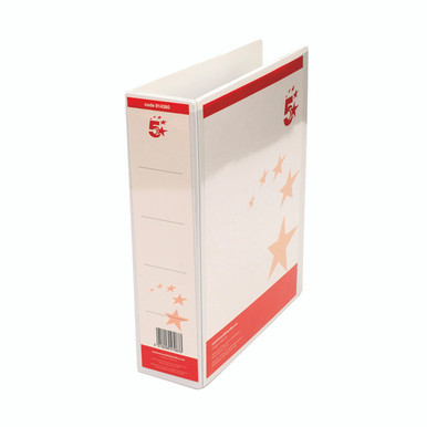 Pres Lever Arch File A4 PP 58MM WHT - -