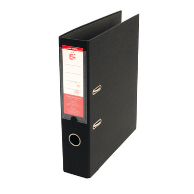 Prem Lever Arch File A4 BLK PK10 - -