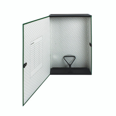 Q-Connect 75MM Box File FC Green PK5 - -