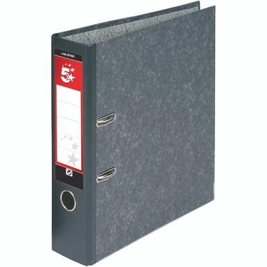 Lever Arch File A5 75MM Spine PK10 - -