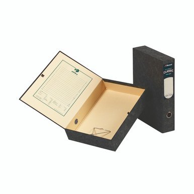 Rexel Classic Box File FC Black PK5 - -
