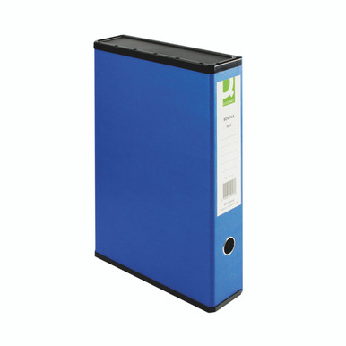 Q-Connect 75MM Box File FC Blue PK5 - -