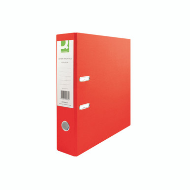 Q-Connect 70MM Leverarch A4 Red PK10 - -