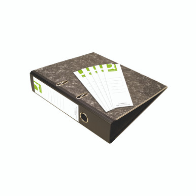 Q-Connect Lever Arch File Spine Lbl - -