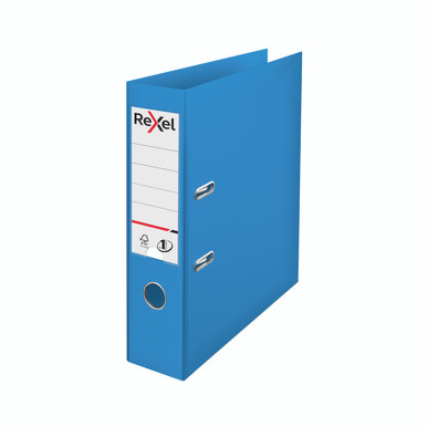 Rexel Choices 75MM Lever Arch A4 BLU - -