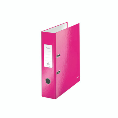 Leitz Wow Lach A4 80MM Mtl Pnk PK10 - -