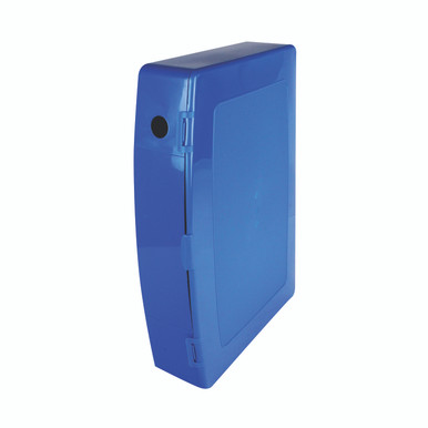 Q-Connect Box File Foolscap Blue - -
