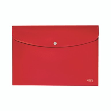 Leitz Recycle Doc Wallet A4 Red PK10 - -
