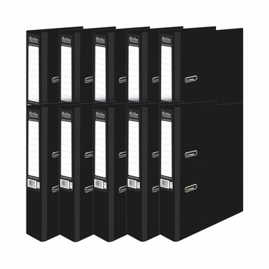 Pukka Brights Lever Arch A4 BLK P10 - -