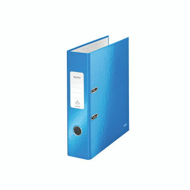 Leitz Wow Lach A4 80MM Mtl BLU PK10 - -