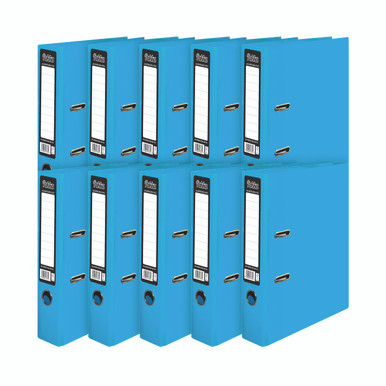 Pukka Brights Lever Arch A4 BLU P10 - -