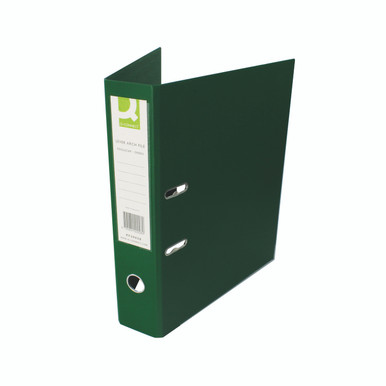 Q-Connect Lach Foolscap Green PK10 - -