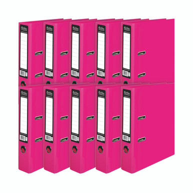 Pukka Brights Lever Arch A4 Pnk P10 - -