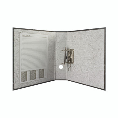 Charcoal A4 Lever Arch File PK10 - -