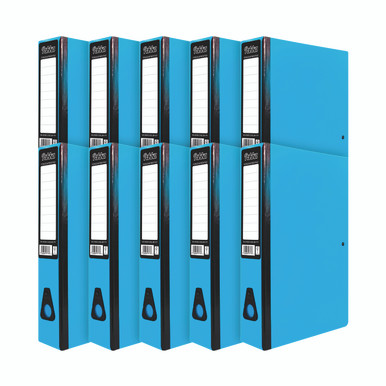 Pukka Brights Box File FC Blue PK10 - -
