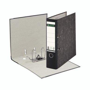 Leitz 180 Lach File 80MM A4 BLK PK10 - -