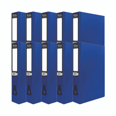 Pukka Brights Box File FC Navy PK10 - -