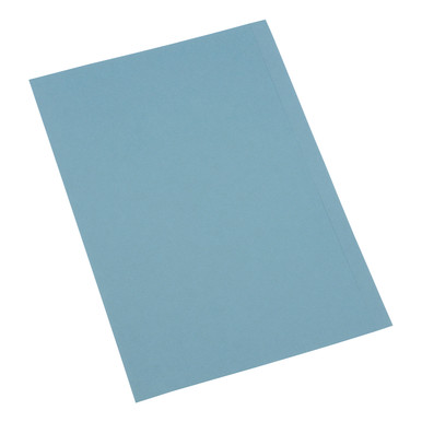 Sq Cut Folder FC 250GSM Blue PK100 - -