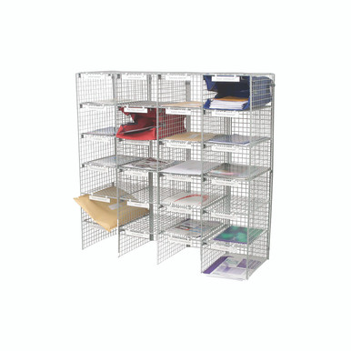 Gosecure Mail Sorter 24 Compart GREY - -