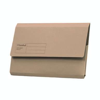 Guildhall Doc Wlt Foolscap Buff PK50 - -