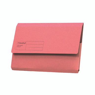 Guildhall Doc Wlt Foolscap Pink PK50 - -