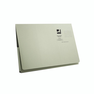 Q-Connect Doc Wlts 300GSM GRN PK50 - -